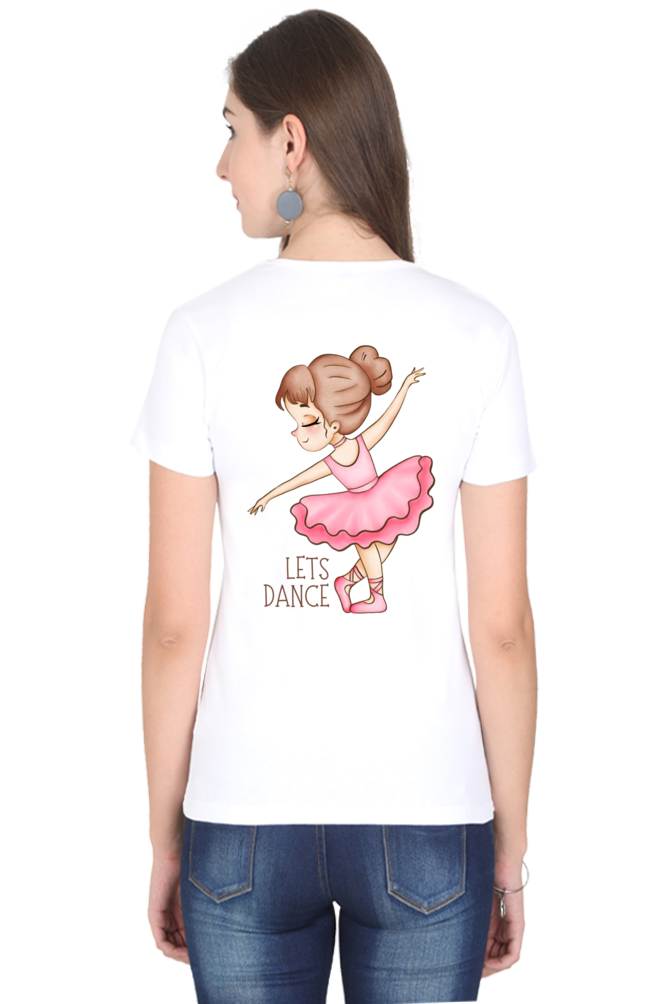 #G003 - Girls T-Shirt of Make your Moves | Back & Front | Multi Colors