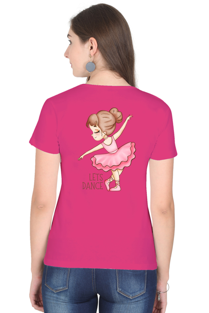 #G003 - Girls T-Shirt of Make your Moves | Back & Front | Multi Colors