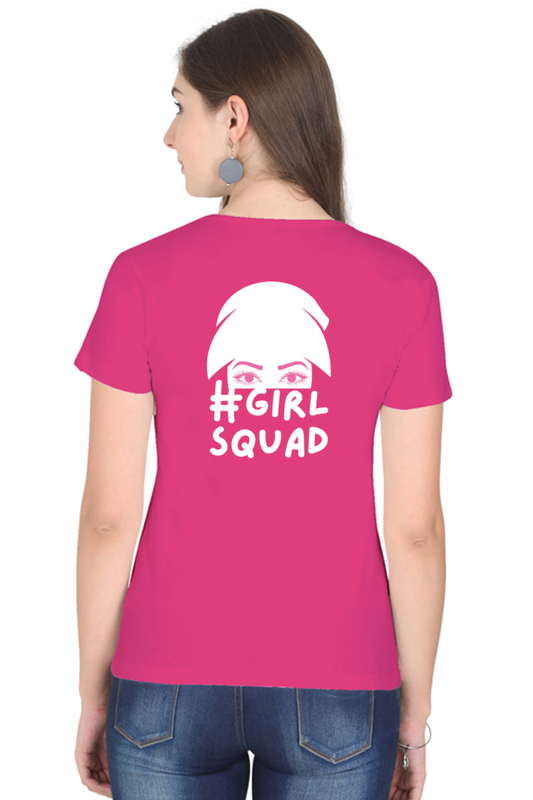 #G012 - Indie Brown #GIRL SQUAD Tee: Unite & Empower!