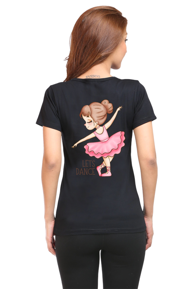 #G003 - Girls T-Shirt of Make your Moves | Back & Front | Multi Colors