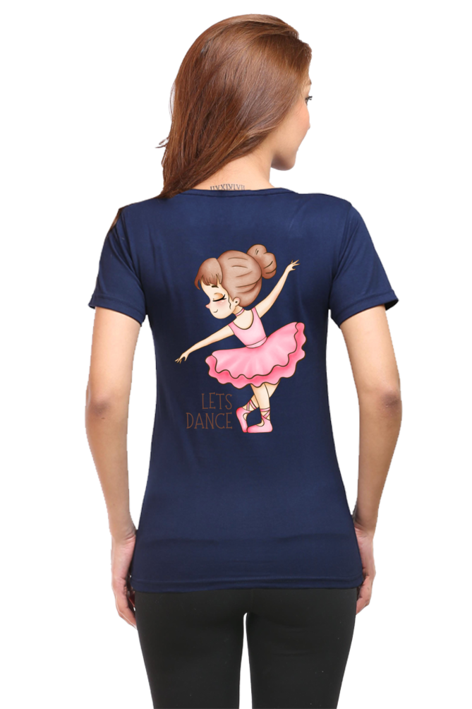 #G003 - Girls T-Shirt of Make your Moves | Back & Front | Multi Colors