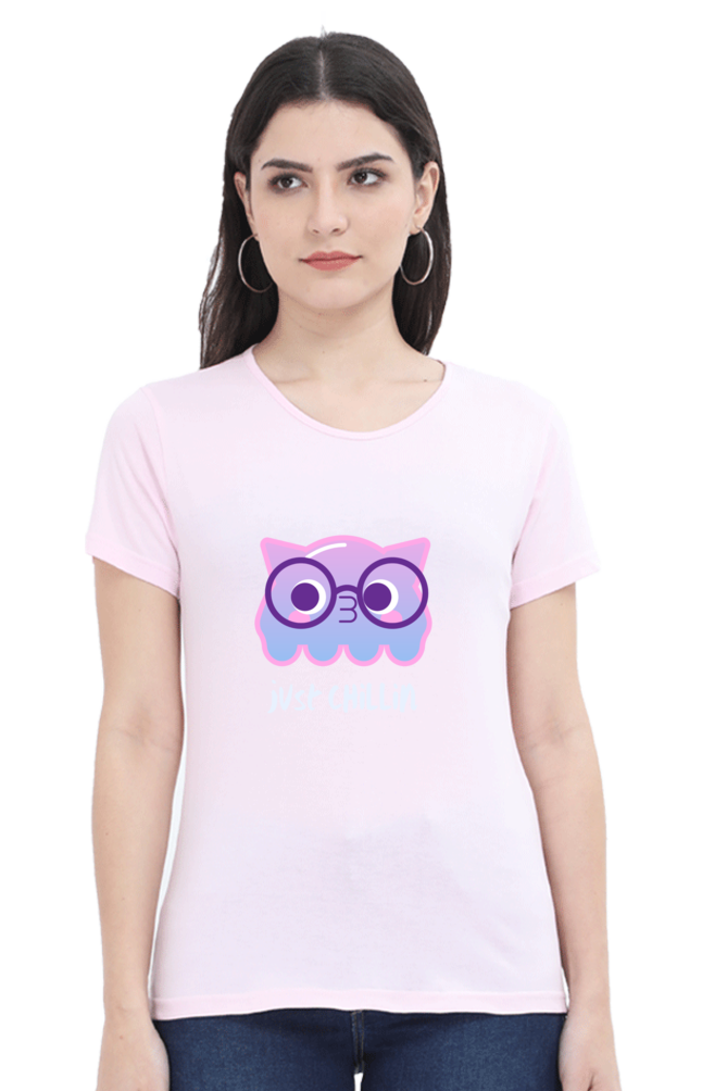 #G009 - Girls Just Chill Owl Tee | Design in Front