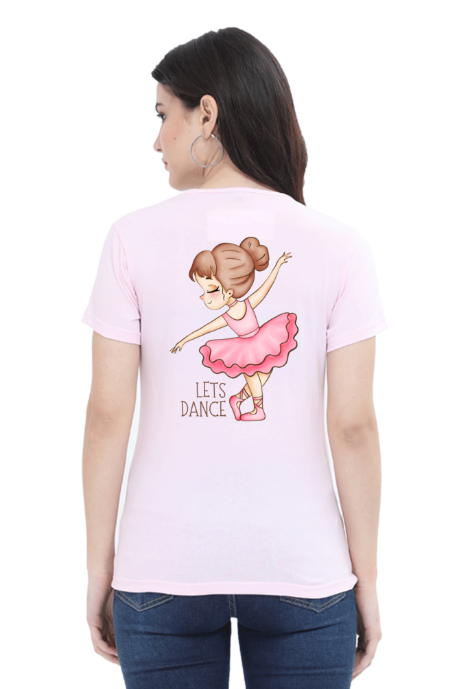 #G003 - Girls T-Shirt of Make your Moves | Back & Front | Multi Colors