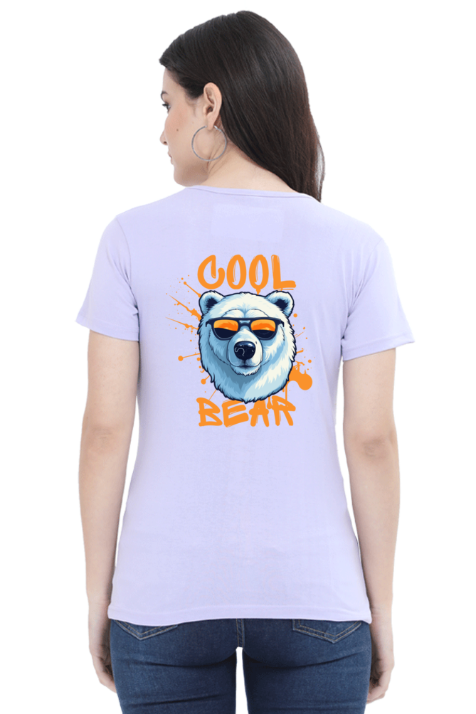 #G004 - Girls Classic Cool Bear Tees | Back & Front | Multi Color