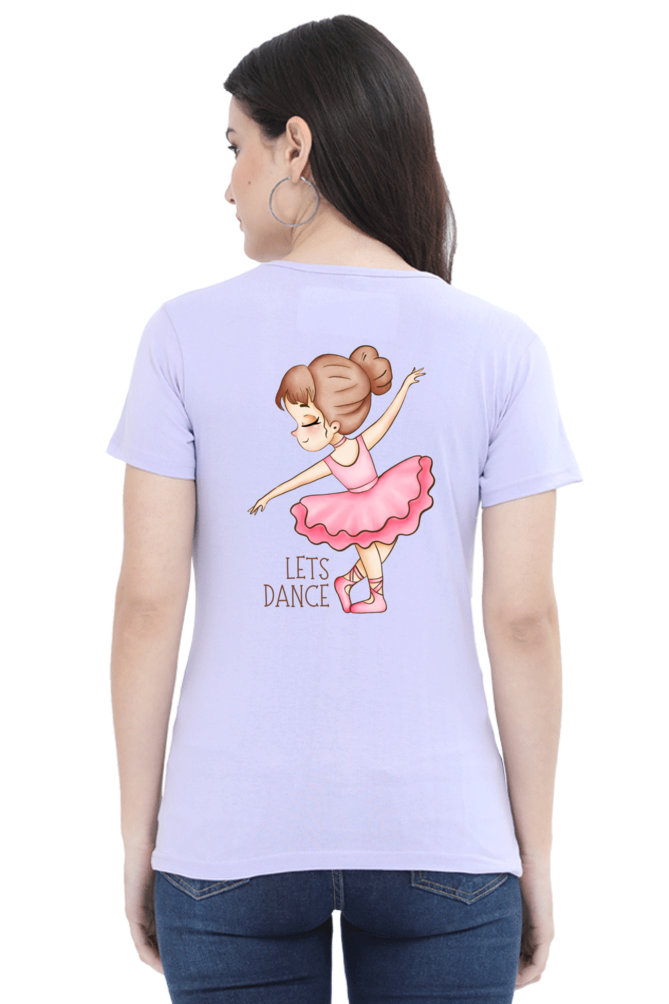 #G003 - Girls T-Shirt of Make your Moves | Back & Front | Multi Colors