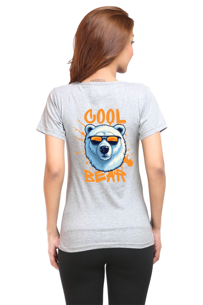 #G004 - Girls Classic Cool Bear Tees | Back & Front | Multi Color