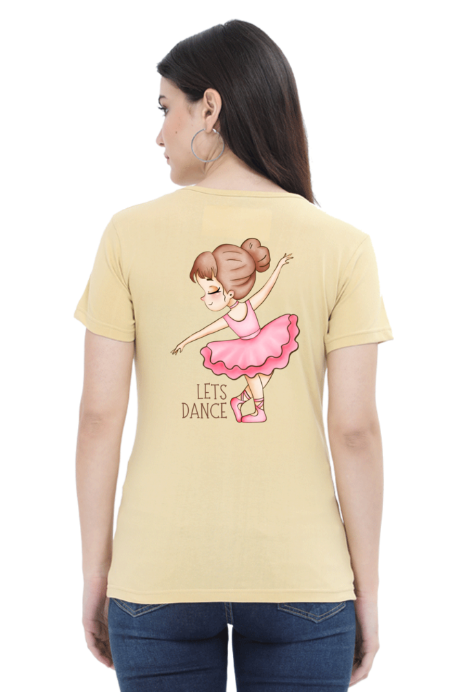 #G003 - Girls T-Shirt of Make your Moves | Back & Front | Multi Colors