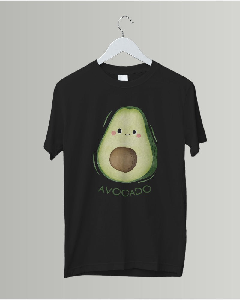 #G007 - Girls Avocado Fruti Tees | Front | Multi Color