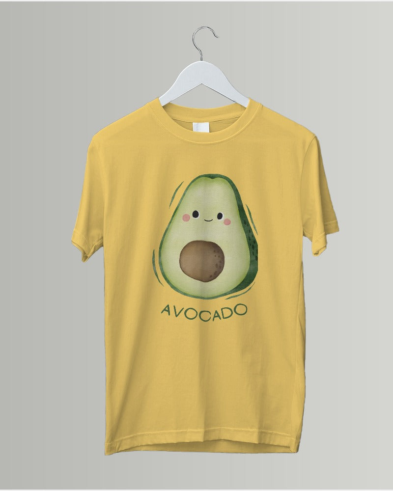 #G007 - Girls Avocado Fruti Tees | Front | Multi Color