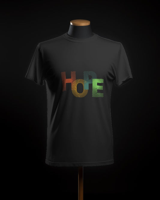 #B013 - Vibrant Hope Tee: Inspire & Illuminate