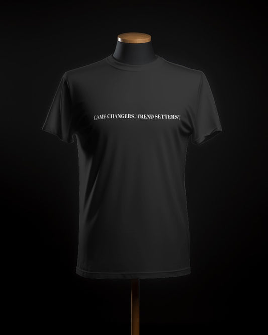 #B052 - 'Goku In Black' Typography Destruction Mode Tee: Sophisticated Slogan Special Edition